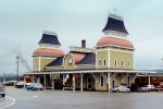 Conway Scenic Railroad, Victorian rail station, North Conway, New Hampshire, VRPV05P02_12B