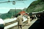 Myrdal Train Station, Depot, Bergensbanen, Aurland Municipality, Sogn og Fjordane, 1950s, VRPV06P02_08
