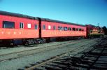 California Western, Skunk Railroad, Mendocino County, Passenger Railcar