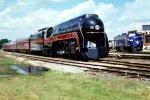 Chessie System, N&W J class steam 4-8-4 #611 Streamliners, Spencer North Carolina, Railroad Tracks, VRPV07P06_02