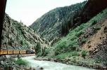 Durango & Silverton Narrow Gauge Railroad Train, river, canyon, VRPV07P11_01