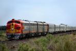 Santa-Fe Chief 30, railcars, warbonnet, ATSF, F-unit, Streamliner, EMD F7, VRPV08P11_07