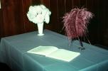 Quill Pen, feather, guest book, 1975, 1970s, WEDV01P02_16
