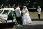 Bride and Groom, Just Married, Chevy, Chevrolet, 1950s, WEDV14P01_04