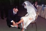 Bride and Groom, 1960s, garter