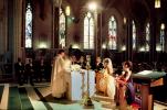Inside a Church, Wedding Ceremony, WEDV22P08_03