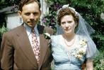 Bride and Groom, 1940s, WEDV25P13_12