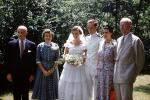 Navy Uniform, Bride & Groom, Best Man, Lady of Honor, bouquet, smiles, 1958, 1950s, WEDV26P01_05