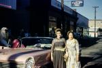 U.S. Air Force Recruiting Office, women, Lincoln Continental car, September 1959, 1950s, WEDV26P04_13