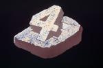 Number Four, title, embedded in Rock, Granite, WGTV01P01_07