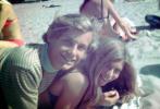 Beach, Me and Friend, 1968, 1960s, WKLV01P02_01