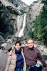 Yosemite Falls, Lower Falls, Me and Wife, WKLV06P05_16