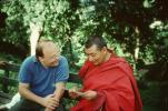 With Monk in Nepal, 1992