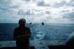 on the fantail of the USS Ranger